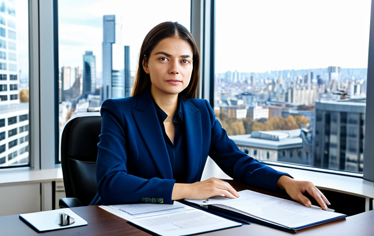 Expert in a Modern Office**
"A professional female researcher in a modest dark blue business suit, sitting at a clean desk in a well-lit modern office with large windows overlooking a bustling city, fully clothed, appropriate attire, safe for work, perfect anatomy, correct proportions, natural pose, professional photography, high quality, serious expression, surrounded by research documents and computer screens displaying complex data visualizations."
**
