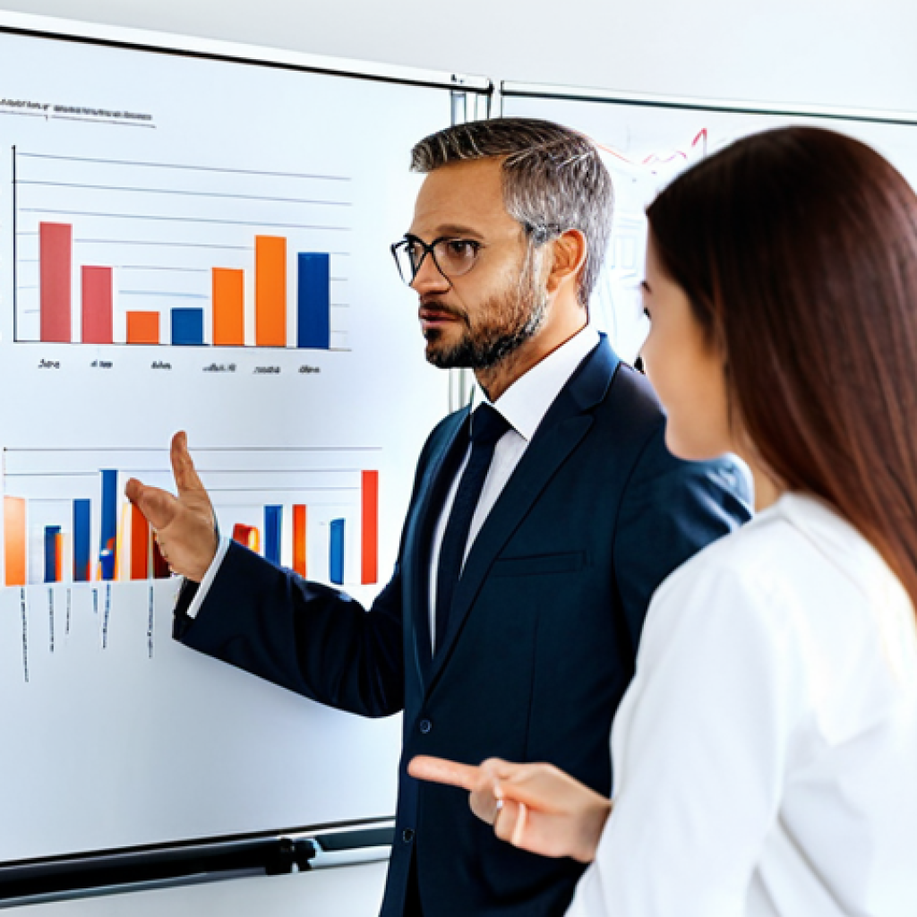 **
A team of diverse professionals in a brightly lit, modern office discussing project progress. Several team members are gesturing to a whiteboard covered in charts and diagrams. Everyone is wearing appropriate business attire. The scene evokes a sense of collaboration and problem-solving. Safe for work, appropriate content, fully clothed, professional, perfect anatomy, natural proportions.
**