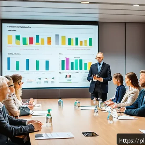 Home 31 연구 기반의 토론 의견 제시법 - A professional conference room scene showing a diverse group of Polish professionals engaged in a de...